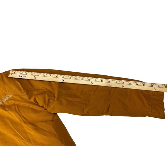 REI Men's Small Reversible Insulated Jacket Yellow/Gray Full Zip Outdoor Hiking - Picture 12 of 12